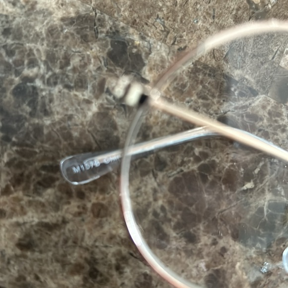 Harry Potter round glasses in gold. These are NOT flimsy. Excellent condition! - Picture 3 of 3